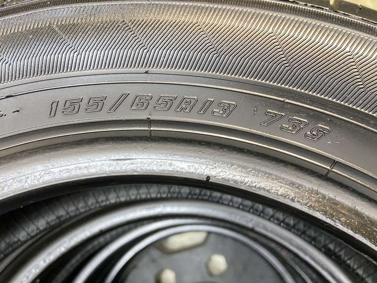 155 65R13 グッドイヤー エフィシェント グリップ ECO ハイブリッド EG01 タイヤ サマータイヤ 4本セット s13250925001 FFCRYSTALESIA_COM