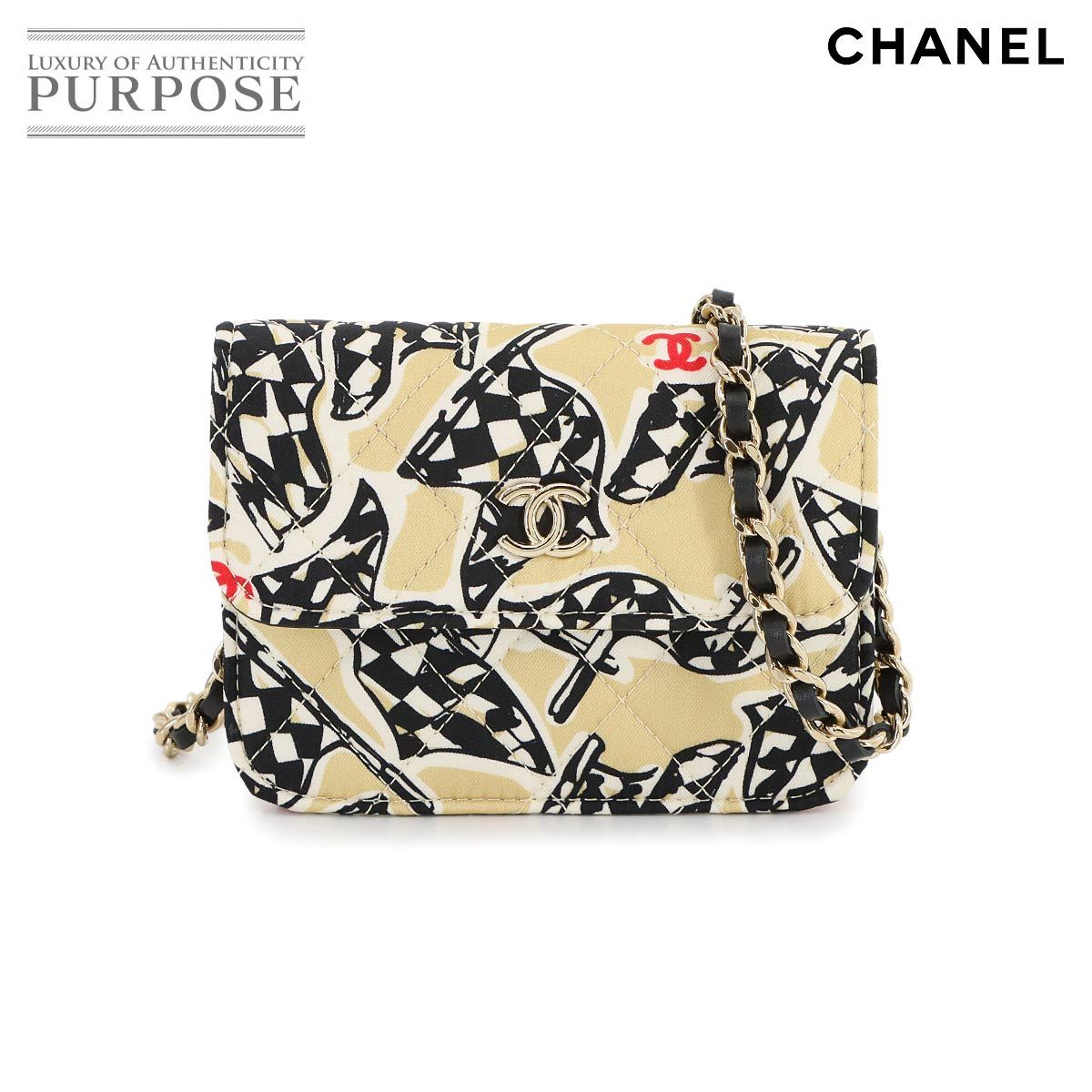 未使用 展示品 シャネル CHANEL ミニミニ マトラッセ チェーン 