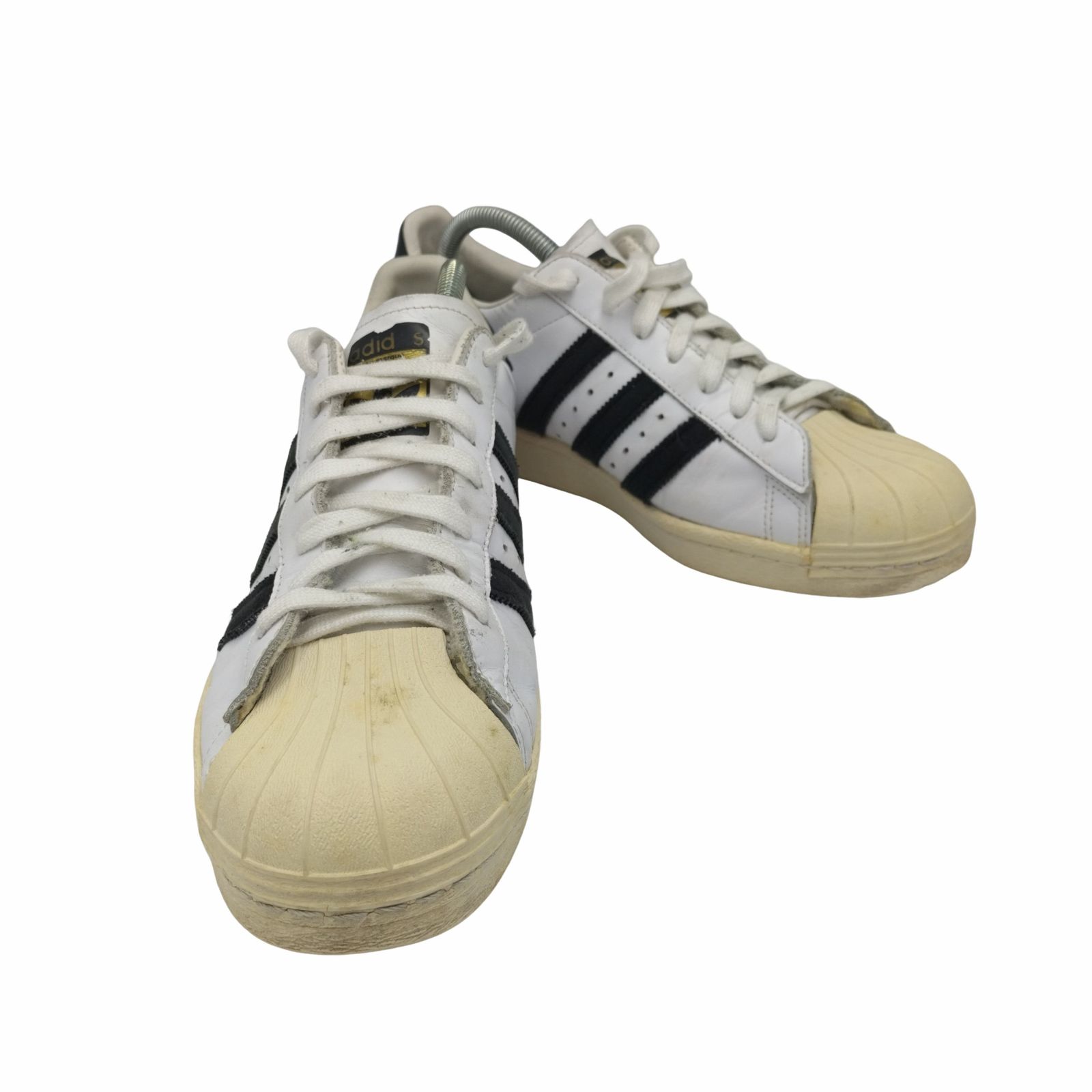 アディダスオリジナルス adidas Originals SUPER STAR 80s White Black スーパースター 白黒金ベロ メンズ  JPN：27.5 - 「Xbox」日本向け発売