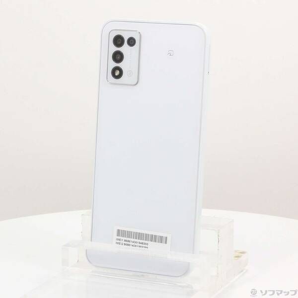 中古品〕 Libero 5G III 64GB ホワイト ZESBY2 Y!mobile SIM