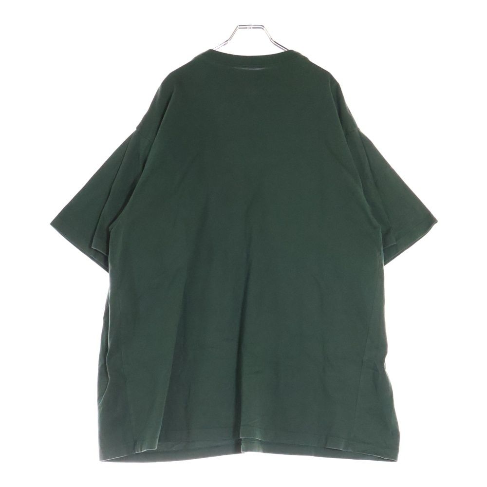 バレンシアガ BALENCIAGA プリント Tシャツ　グリーン BALENCIAGA (バレンシアガ) 20SS UNISEX Print Tee フロント