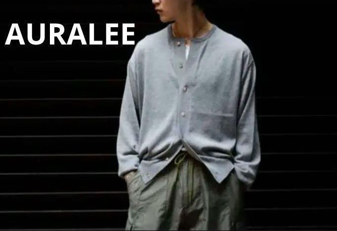 LOVE OUTDOOR様専用】【AURALEE】Cashmere Hard Twist Knit Cardigan