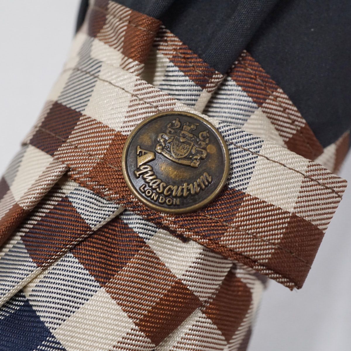 Aquascutum アクアスキュータム 傘 USED美品 紳士傘 チェック