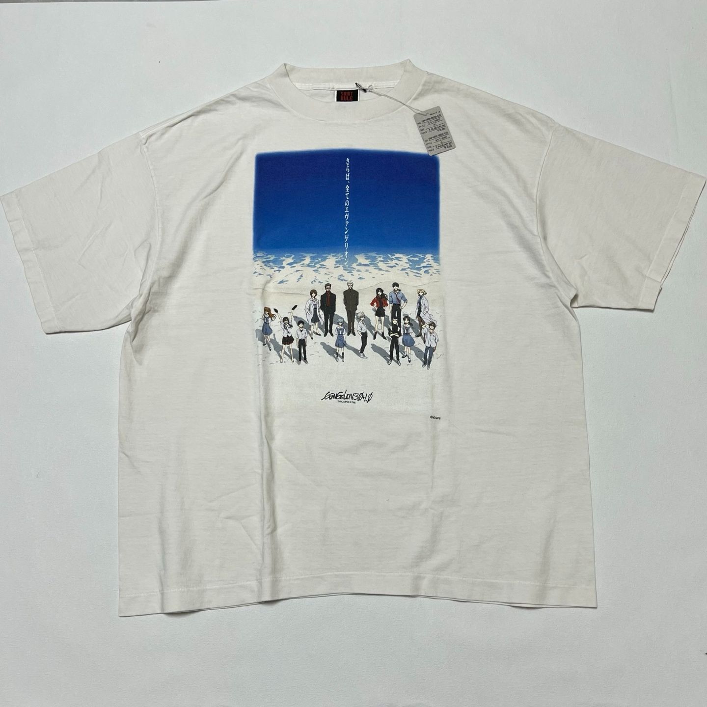 【SAINT Mxxxxxx × EVENGELION × GEEKS RULE】 EV_SS TEE SAINT Mxxxxxx × EVENGELION × GEEKS RULE S/S TEE BLUE SM-HR8
