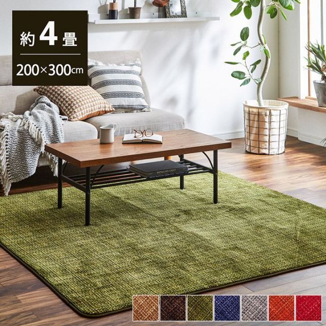 手織りペルシャ絨毯 ギャッベ 新品 リズバフ 355×254cm ラグカーペット