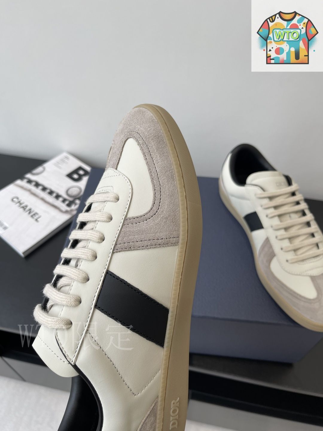 【くすみカラーが好き♪】Dior  25ss  スニーカー DIOR】新作スニーカー「D-スケッチ」が登場 | クリスチャン