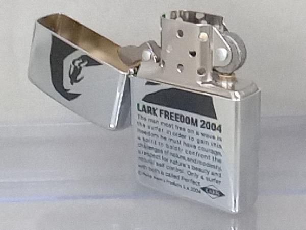 売れ筋介護用品も！ 未着火品】 Zippo メルカリ - 2004 FREEDOM LARK たばこメーカー