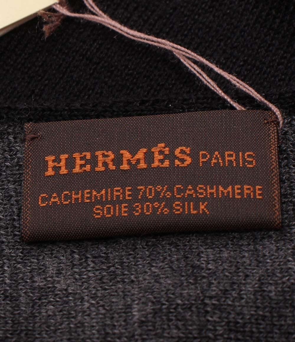 251 HERMES エルメス マフラー ロゴ HERMES エルメス マフラー