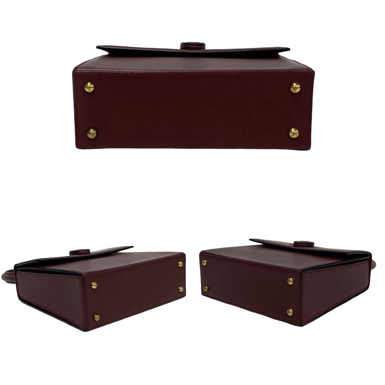 極 美品 希少品 CARTIER カルティエ マストライン レザー 本革 ターン