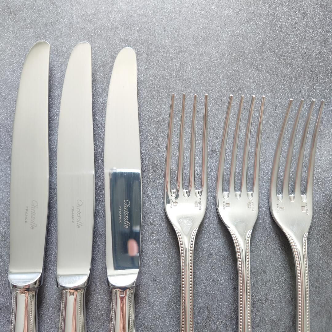 クリストフル パール テーブルサイズ 9点