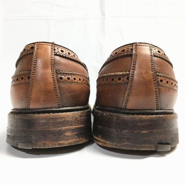 試着交換OK！1968年製?　フローシャイム ケンムール 　ロングウイングチップシューズ【size10.5C　27.0-27.5】 試着交換OK！1968年製? フローシャイム ケンムール ロングウイング