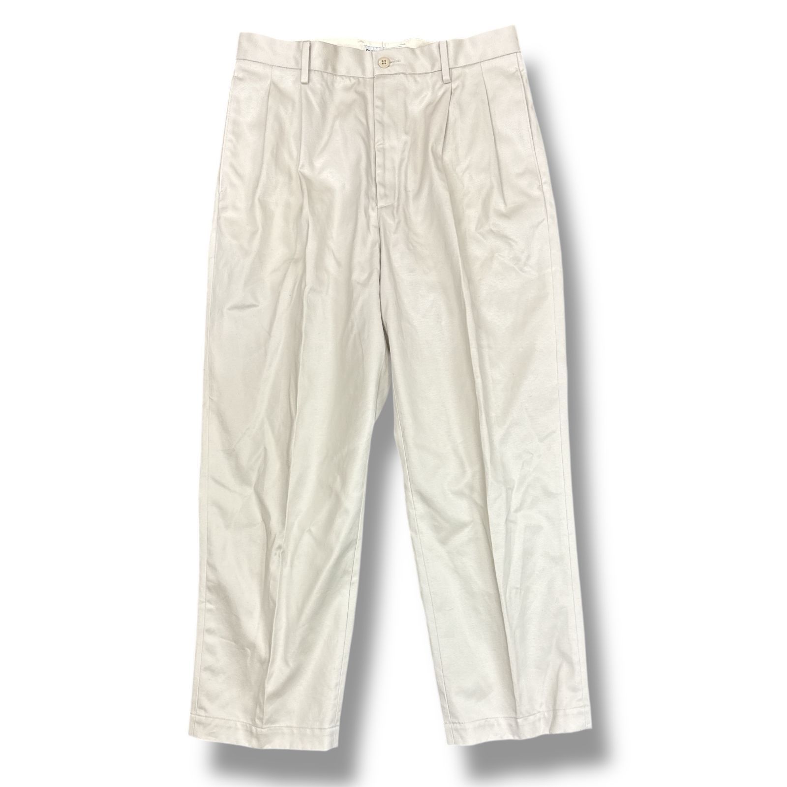 【即完売モデル・美品】WACKO MARIA 24SS チノトラウザー Sサイズ WACKO MARIA/DOUBLE PLEATED CHINO TROUSERS（LIGHT BEIGE