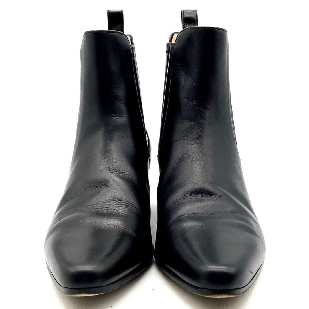 復活の PELLICO サイドゴアブーツ ブラック レザー 35 1 2 スペシャル