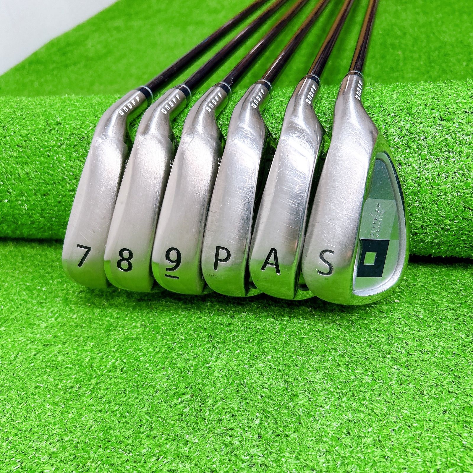 オノフ レディース アイアンセット 6本 LP-412 女性 L 7-9PAS - メルカリ