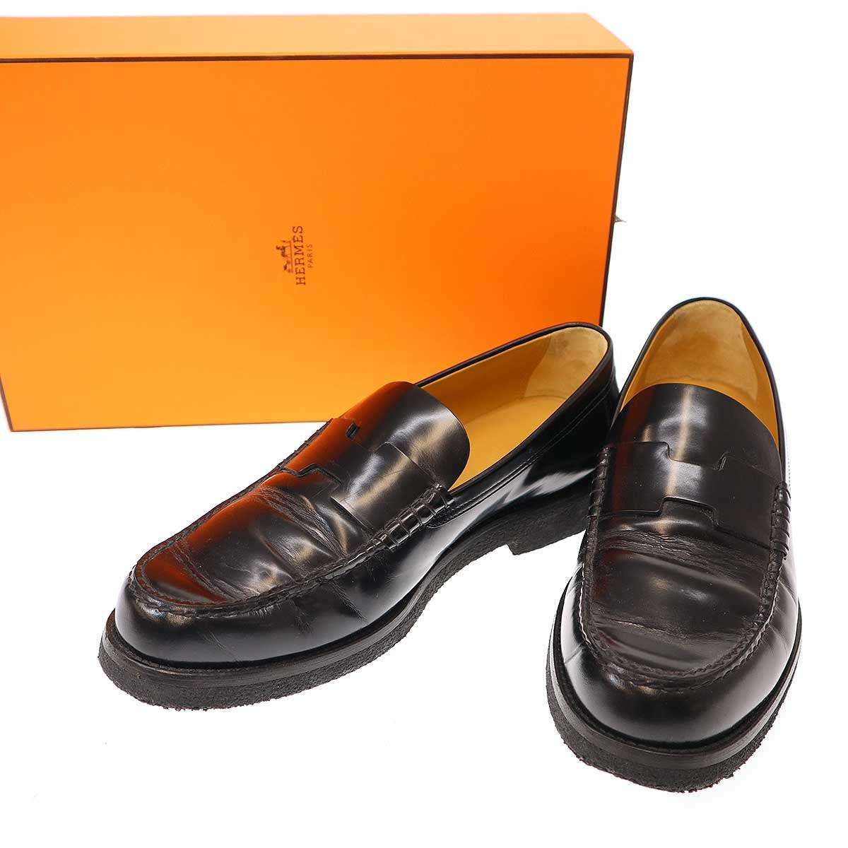 HERMES エルメス モカシン ヴァルミー ローファーシューズ 192455ZH