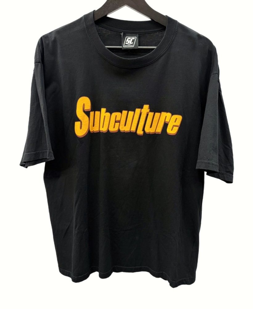 サブカルチャー Subculture SS PRINT TEE プリント Tシャツ クルー 