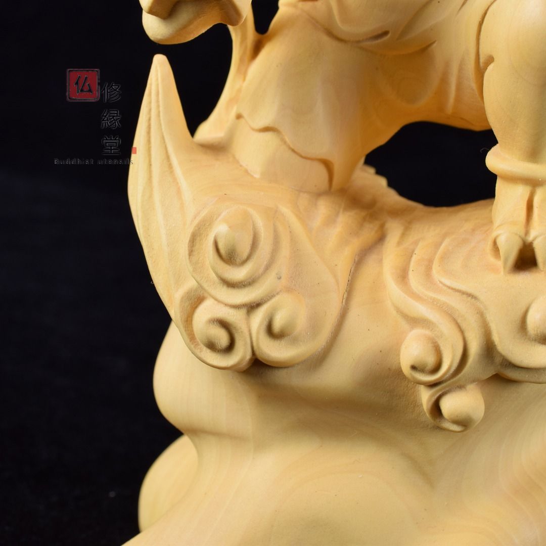 修縁堂】最高級 木彫り 仏像 四天王立像 一式 仏教工芸 精密彫刻