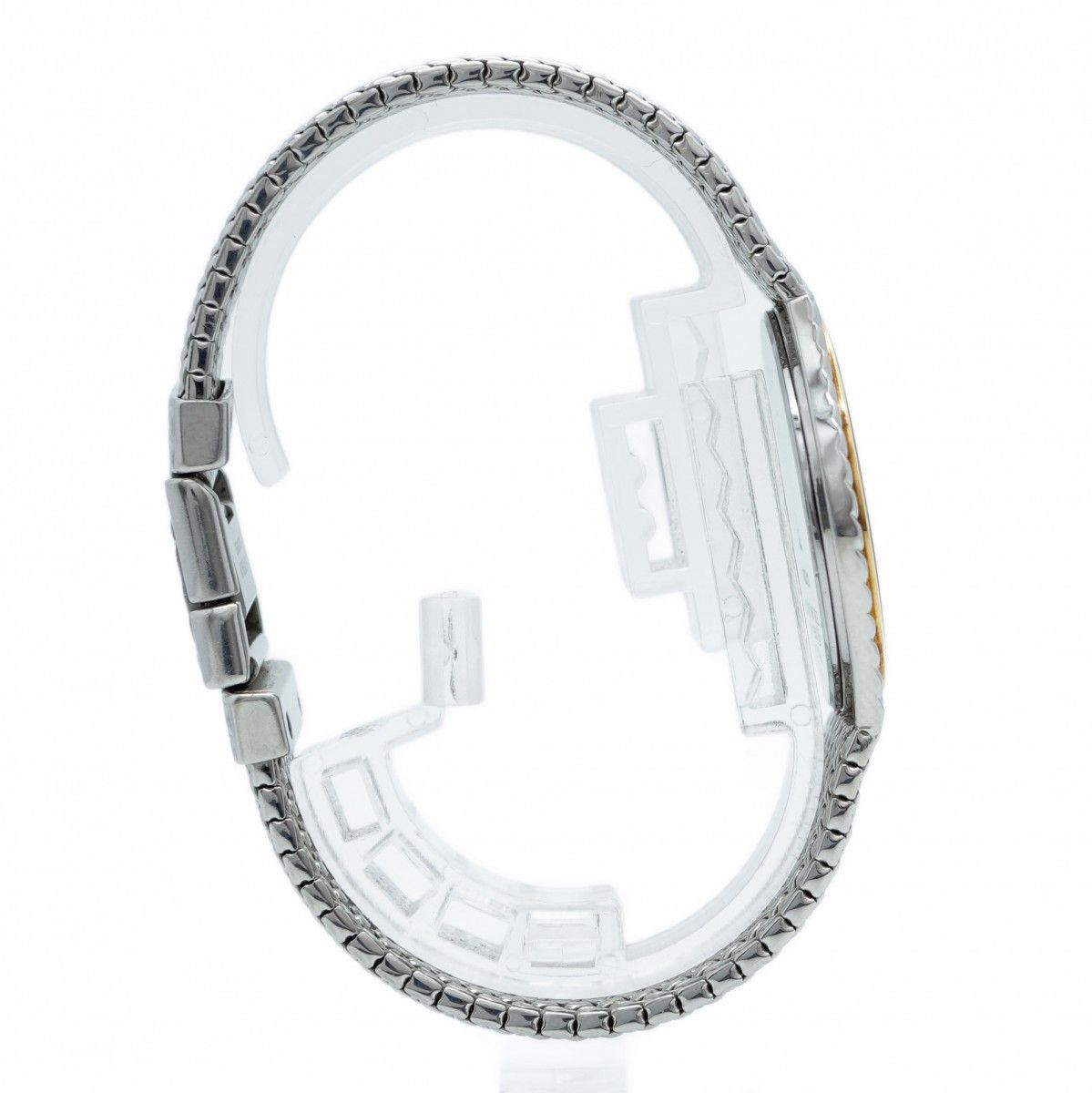 シルバー文字盤 腕時計