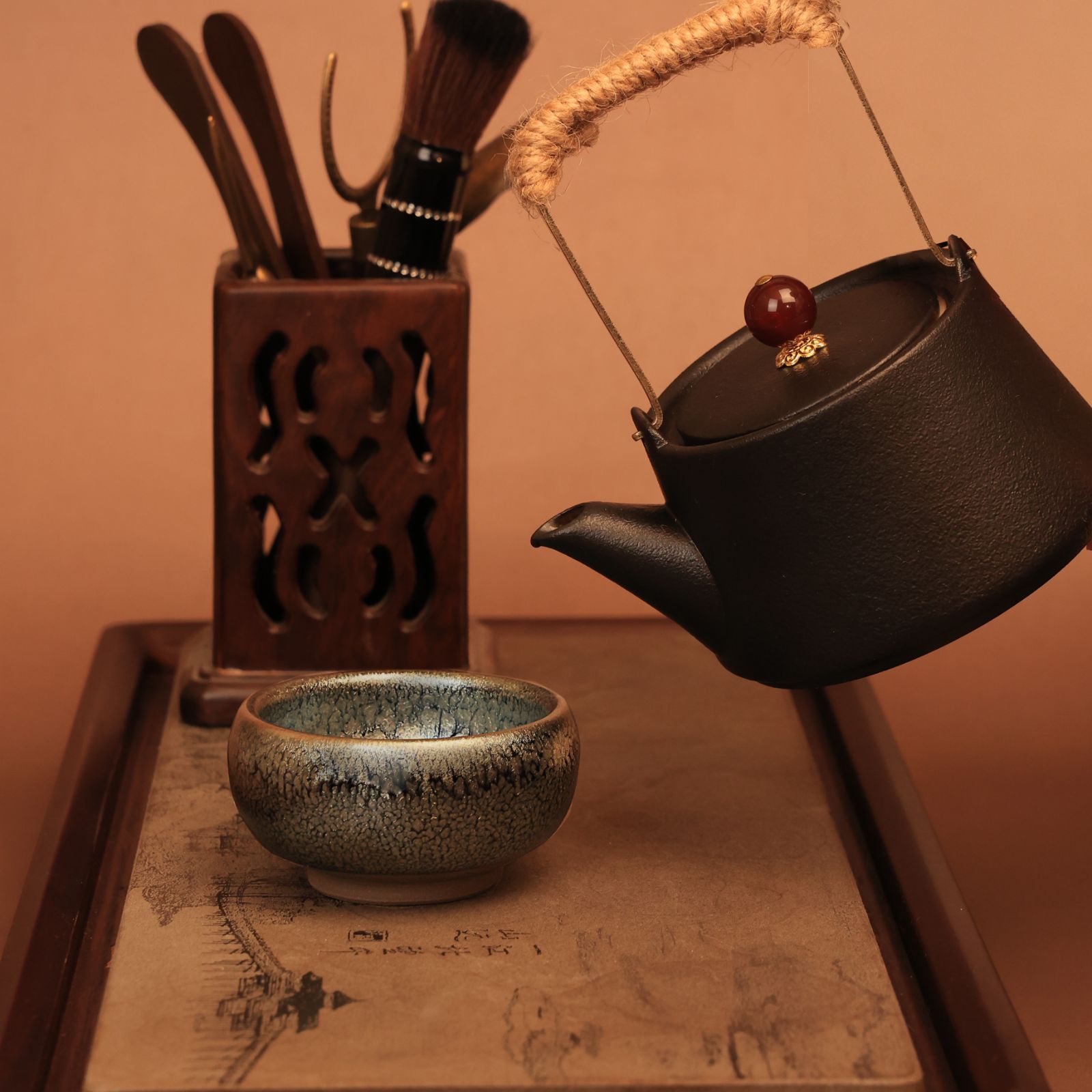 送料無料　時代物　古窯変天目碗 抹茶碗　煎茶道具 Yahoo!オークション - 新入荷 抹茶碗 抹茶茶碗 天目茶碗 曜変