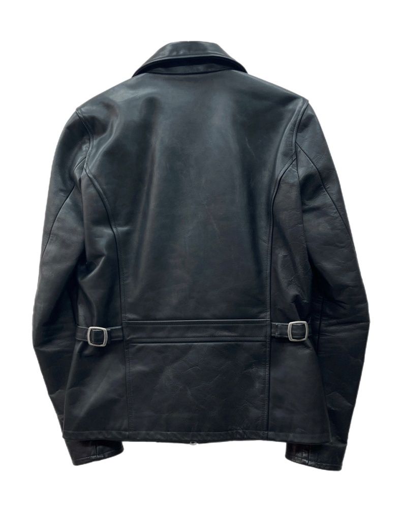 ACANTHUS　Edition レザー　ライダース　希少　牛革　ブラック アカンサス ACANTHUS LEATHER JACKET レザー ジャケット