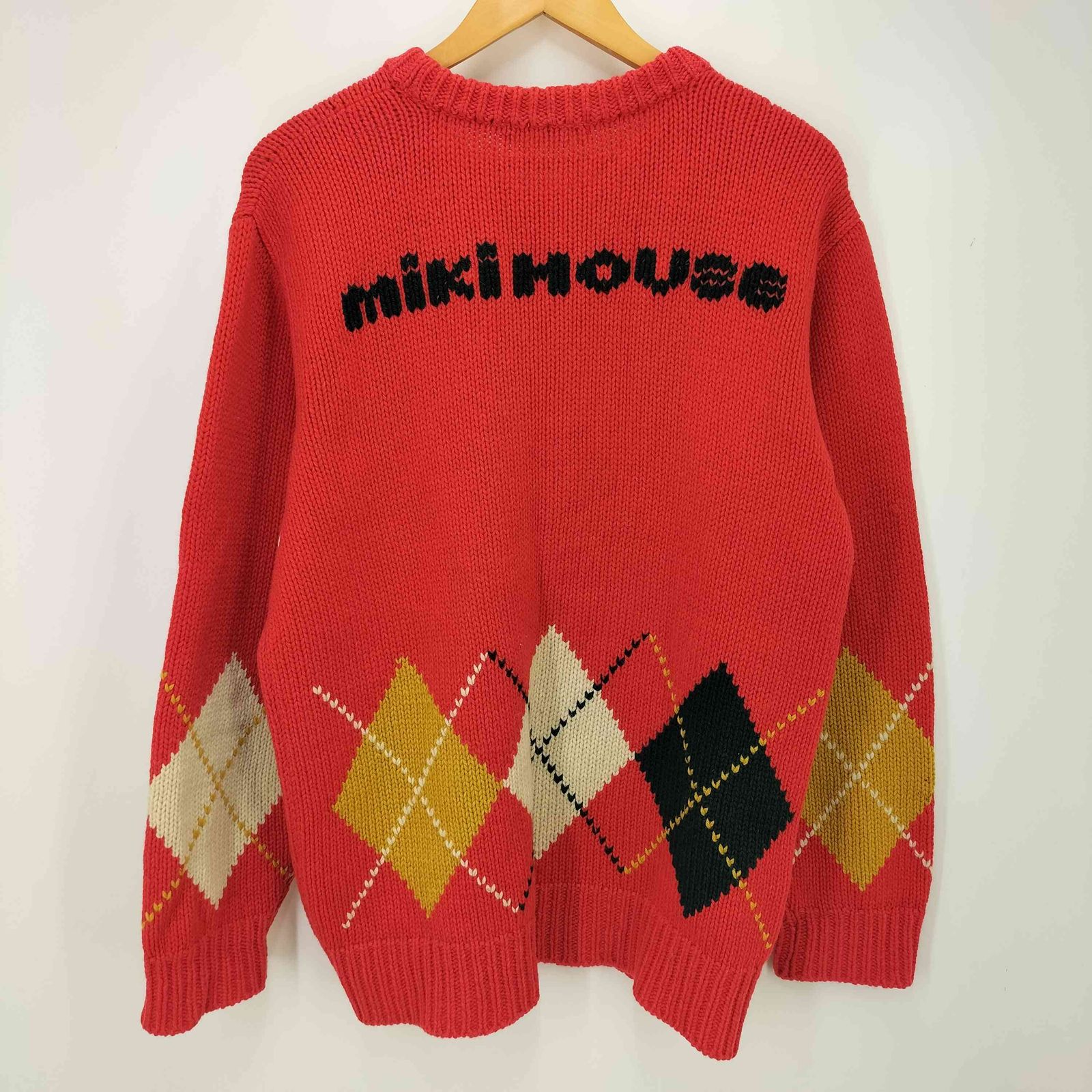 ミキハウス miki HOUSE デザインニットセーター メンズ L - メルカリ