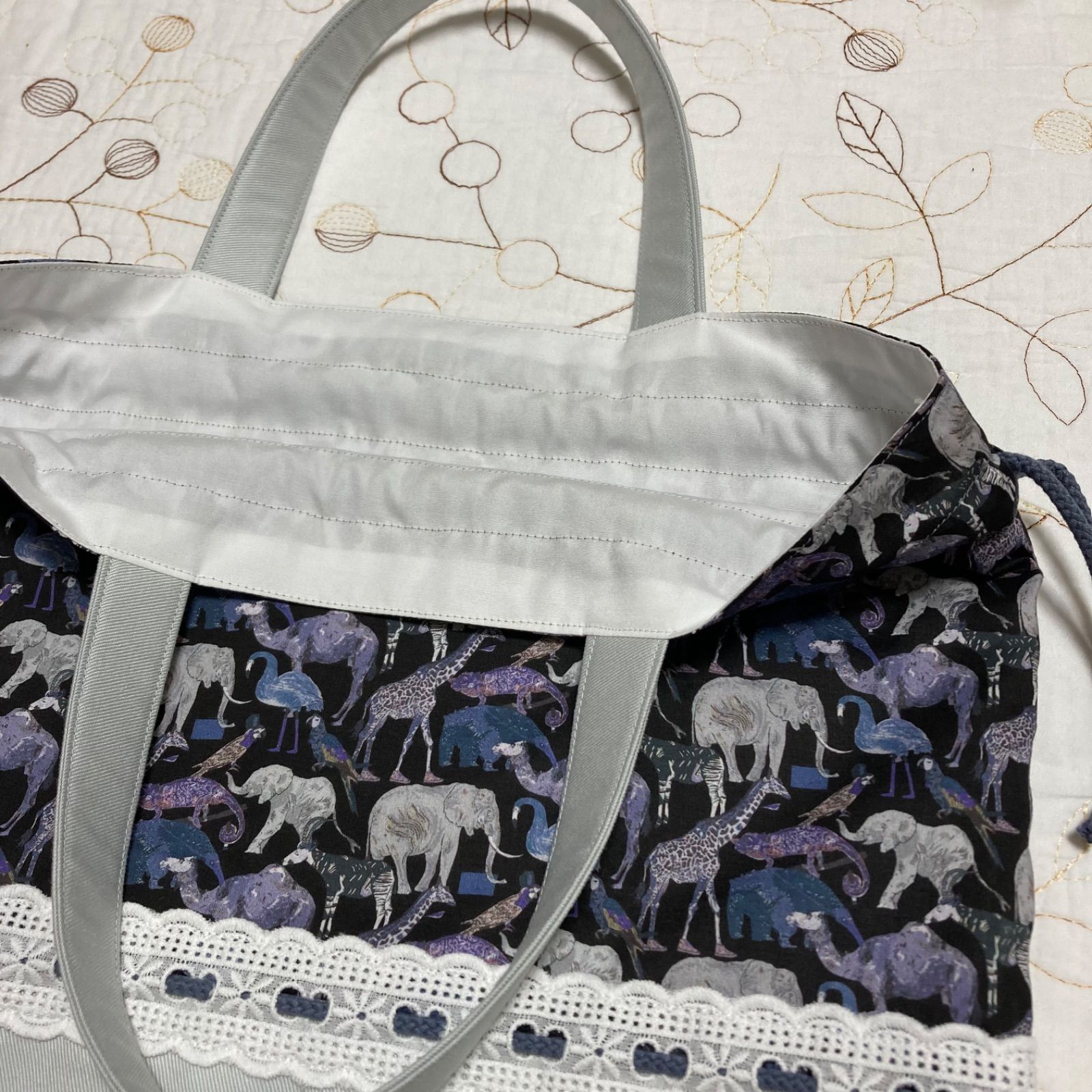 リバティ ハンドメイド 入園入学グッズ 3点セット キューフォー