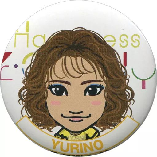 中古】バッジ・ピンズ(女性) YURINO(Happiness) 缶バッジ 2018