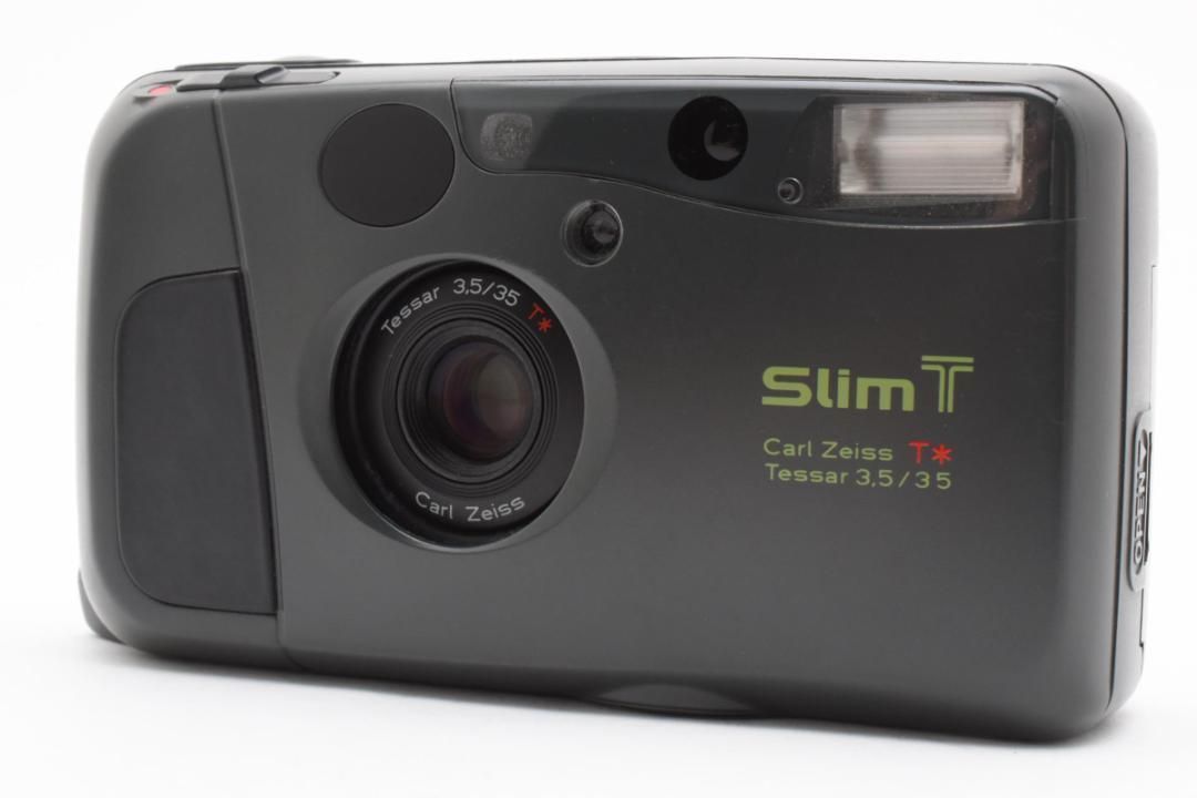 221 KYOCERA 京セラ Slim T カールツァイス コンパクトフィルムカメラ