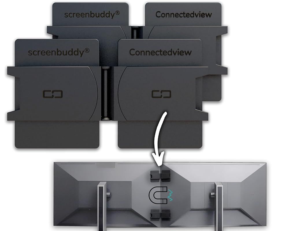 モニター間のすき間 を無くす スクリーンコネクター screenbuddy スクリーンボディー