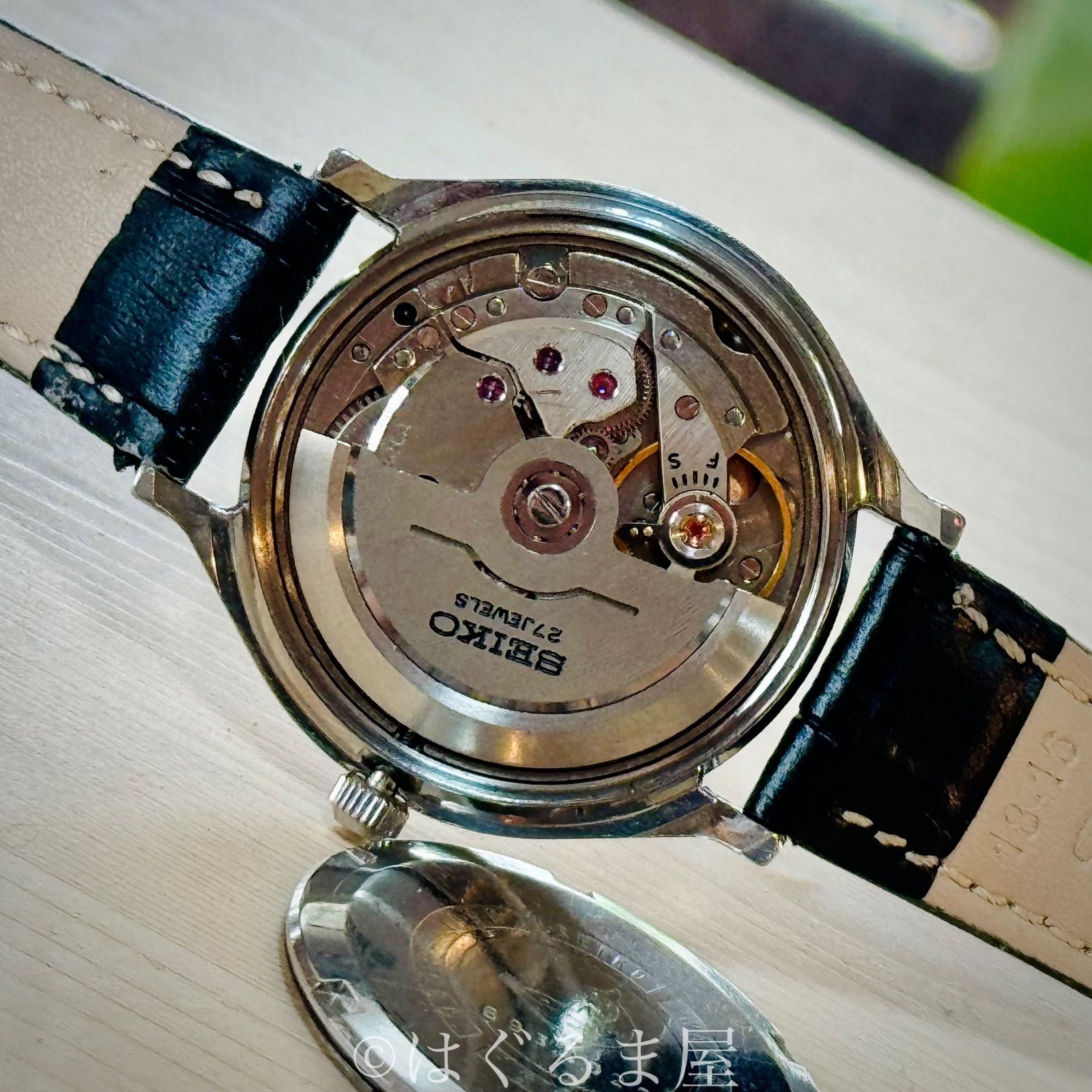 1966年9月製造 セイコーマチックR 自動巻 メンズウォッチ OH済