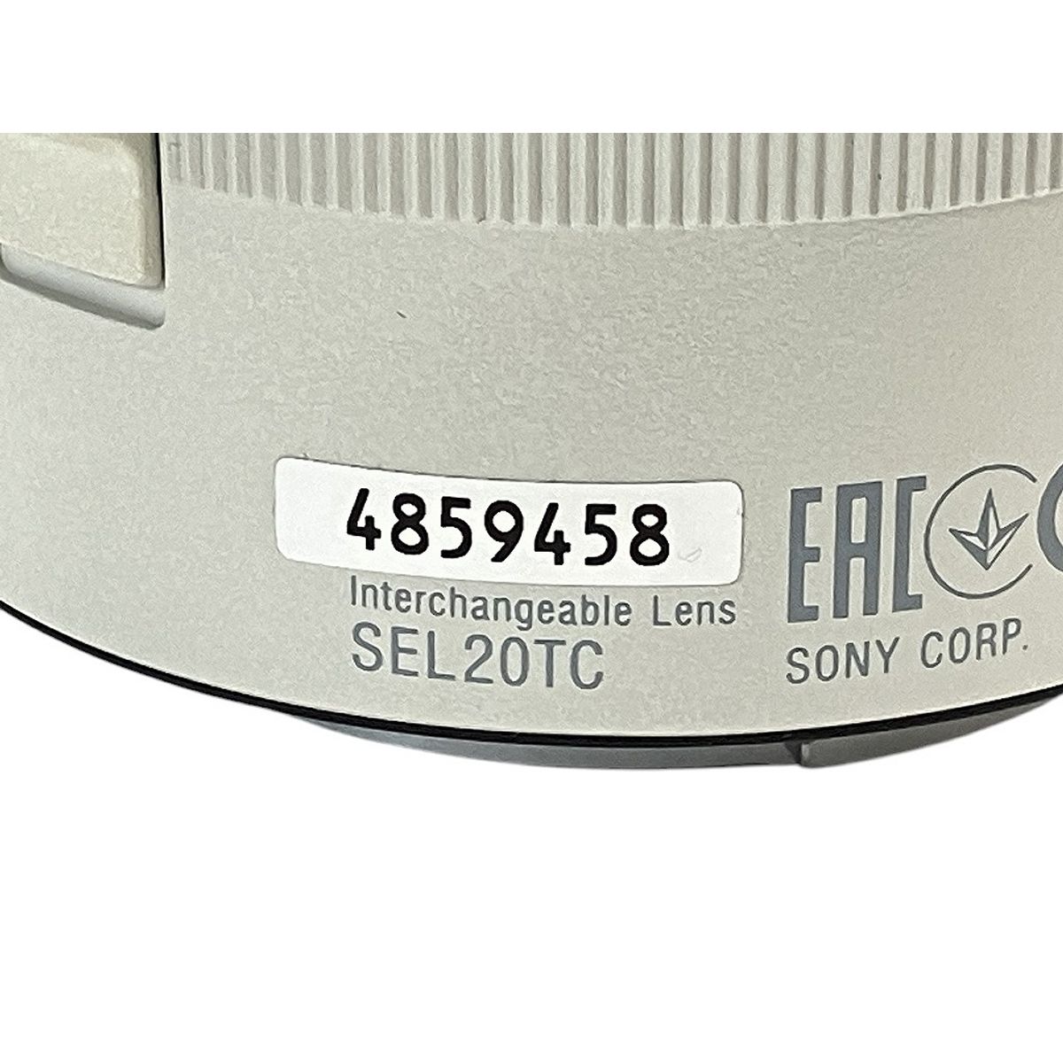 SONY SEL20TC 2X Teleconverter テレコンバーター Eマウント用 SONY SEL20TC 2X Teleconverter テレコンバーター Eマウント用