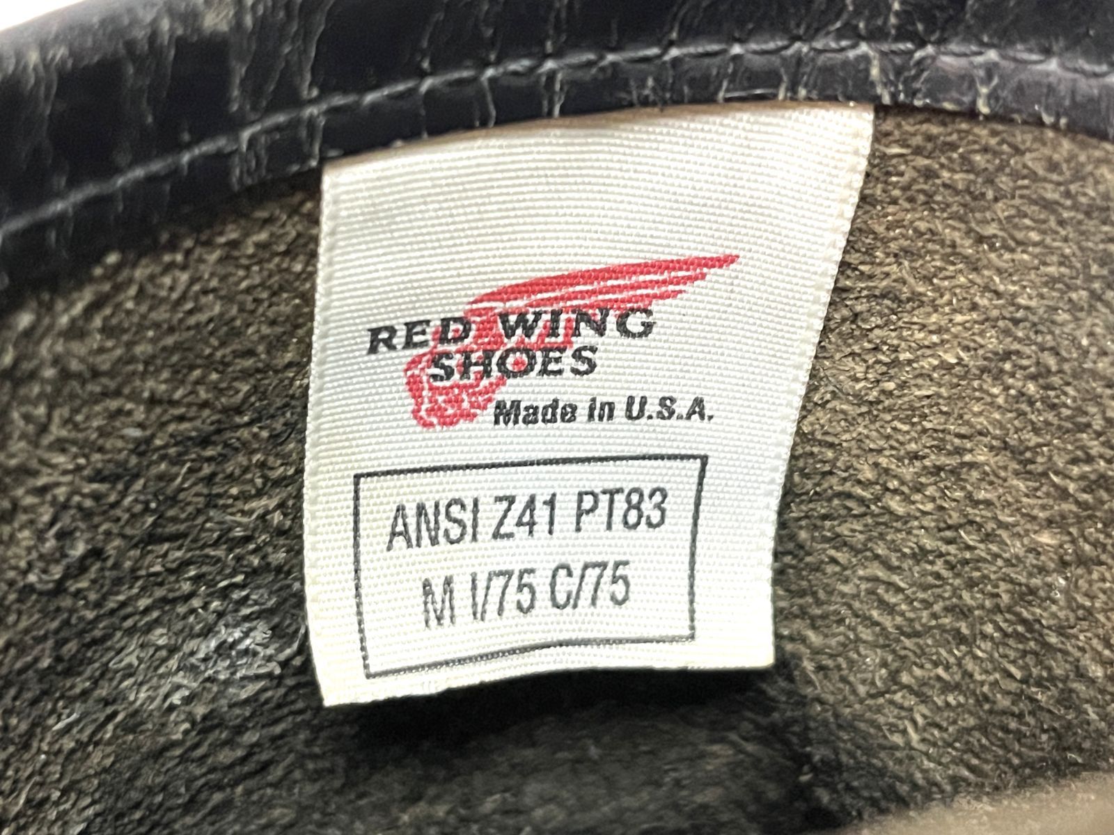 廃盤 希少 RED WING｜レッドウィング エンジニアブーツ ANSI Z41 PT83 