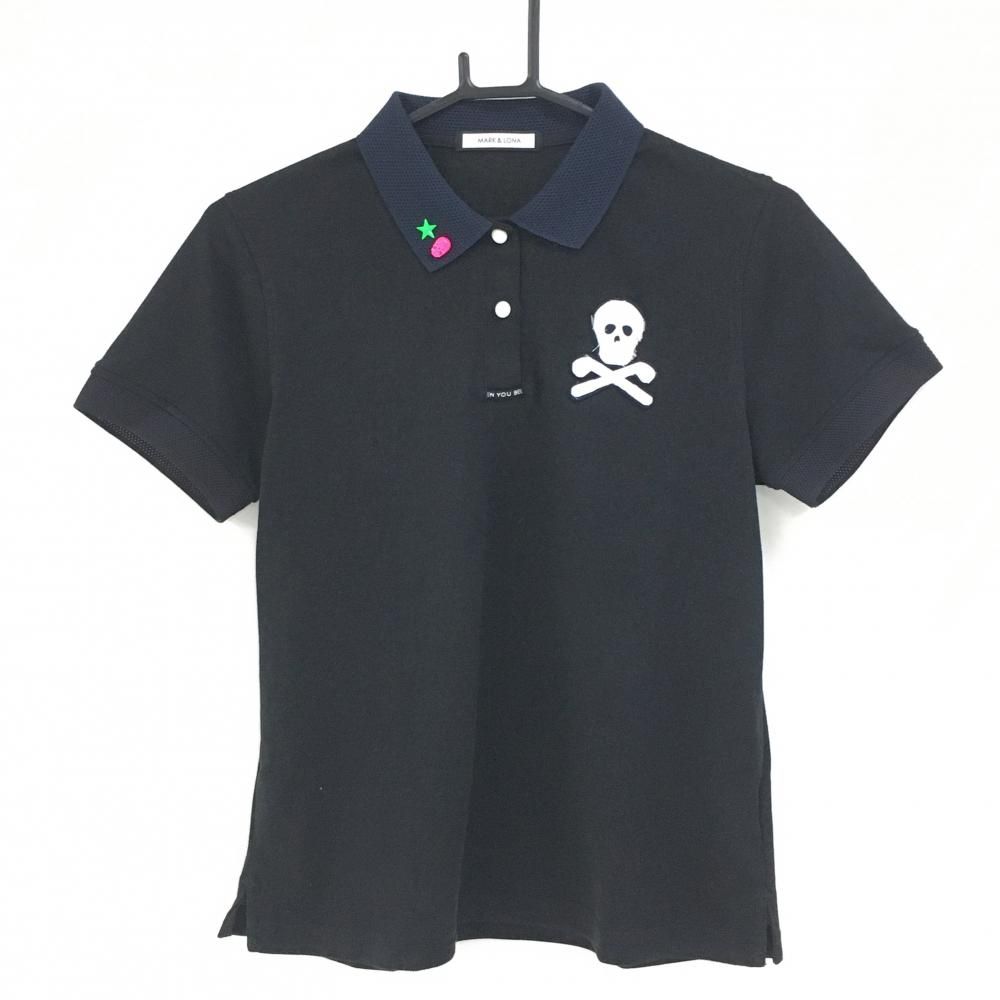 ラメ入り　美品　マークアンドロナ　ポロシャツ　L 40%OFFMARK\u0026LONA マークアンドロナ ポロシャツ ネイビー Unite