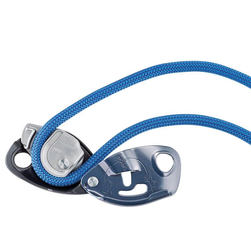 新品】 PETZL(ペツル) D14BA グリグリ ブルー 1 - メルカリ