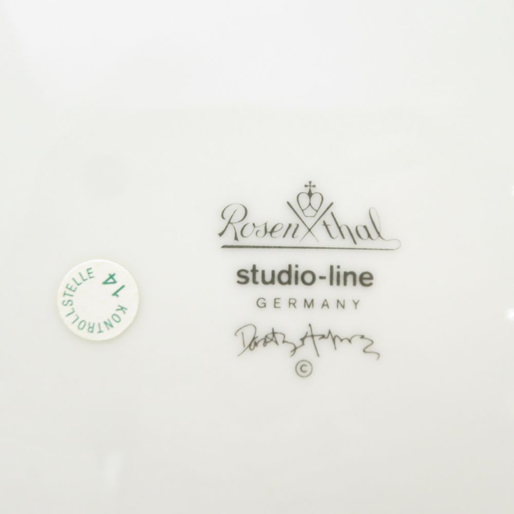 美品 Rosenthal ローゼンタール ラブストーリー 三角形皿 3枚