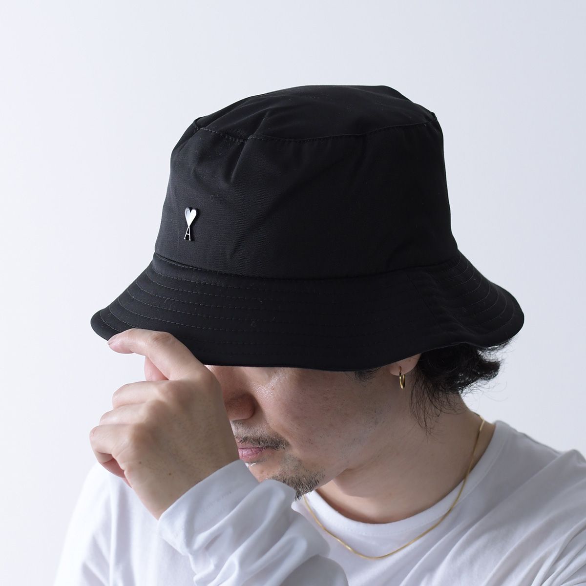 AMI ALEXANDRE MATTIUSSI アミ パリス 帽子 バケハ アレクサンドル