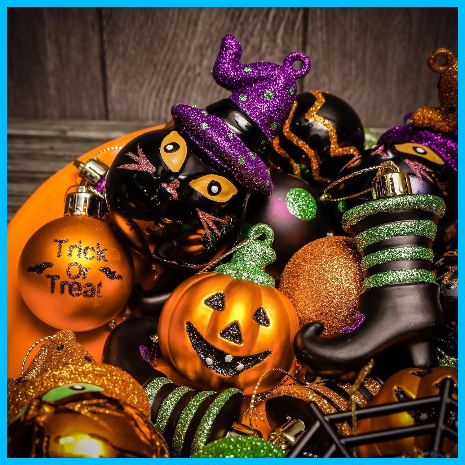 【匿名発送】備前焼　ハロウィンオーナメント 素焼き テラコッタオーナメント ハロウィン（パンプキン） 24