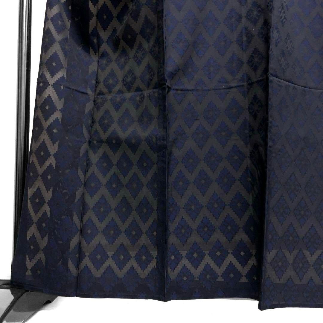 平和屋着物▽小紋 単衣 蛍暈し 洗える着物 AAAU8644fy