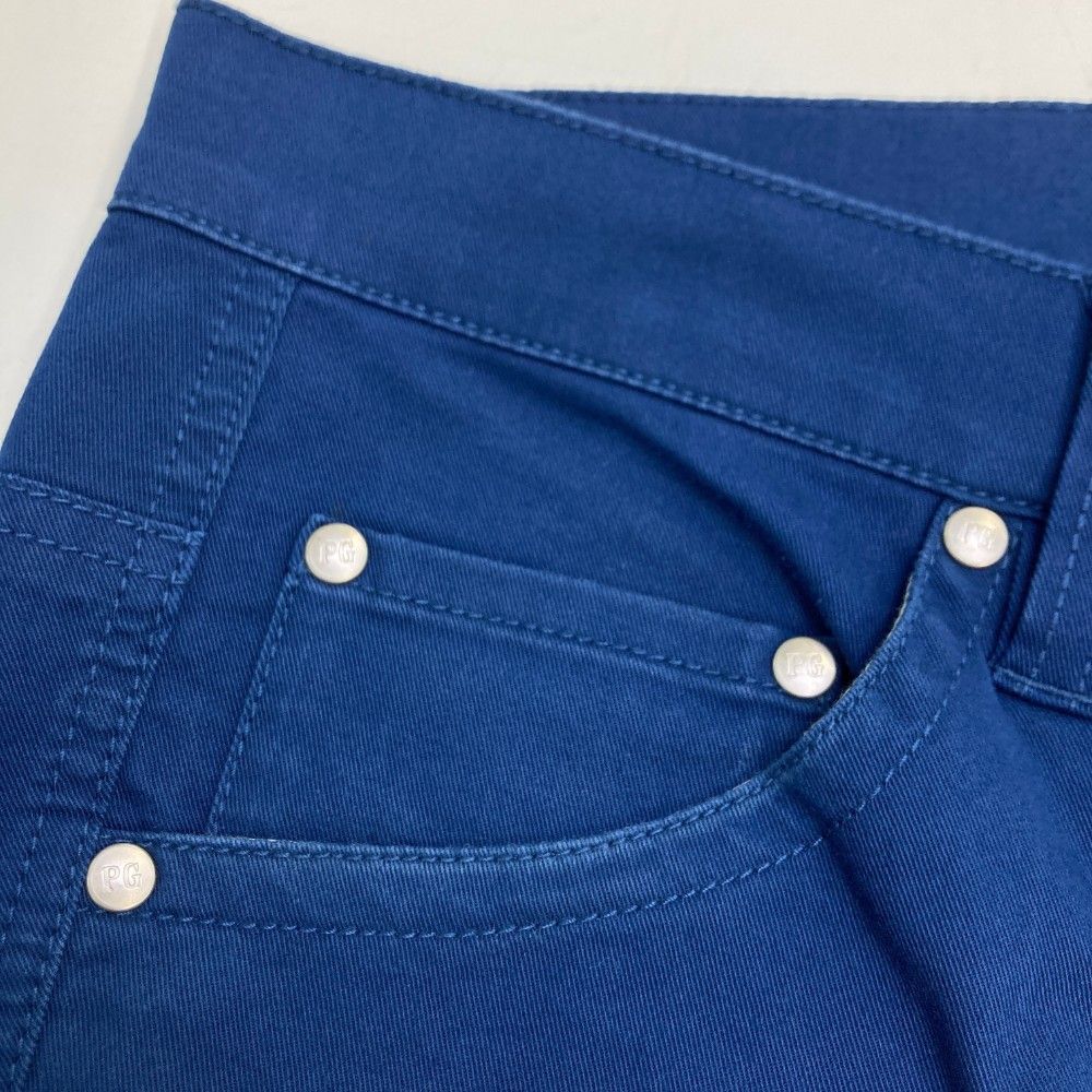 サイズ：4 PEARLY GATES パーリーゲイツ ストレッチパンツ ブルー系 