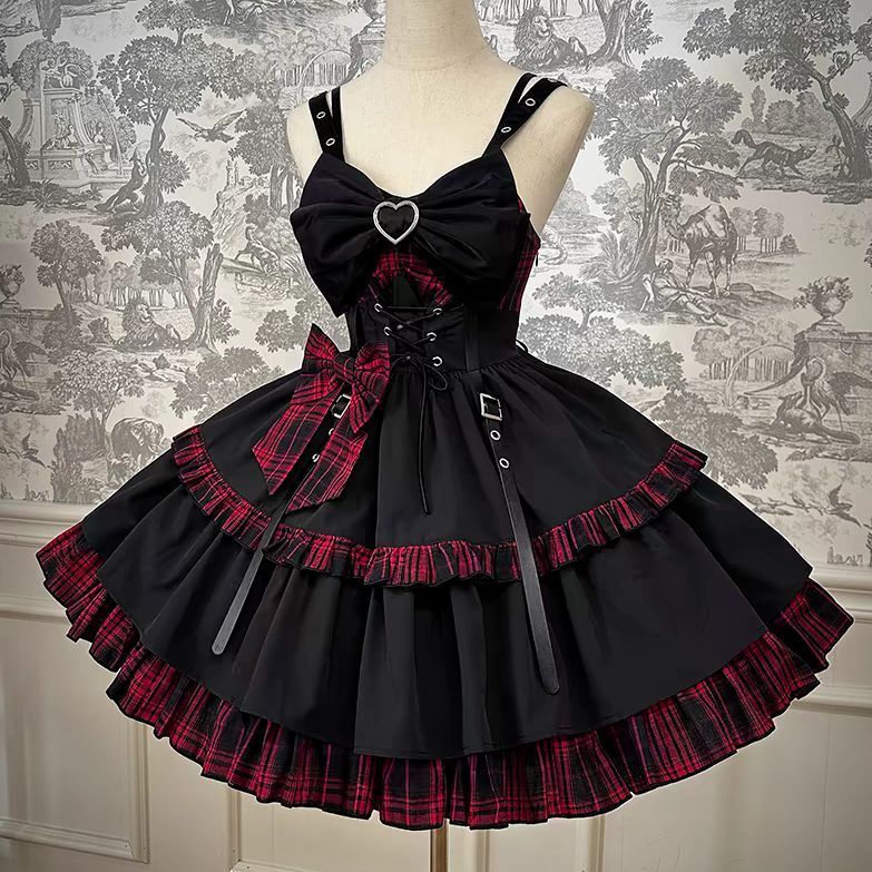 MAD 巻きスカート ボンテージパンツ MAD PUNKS 巻きスカート付ショート