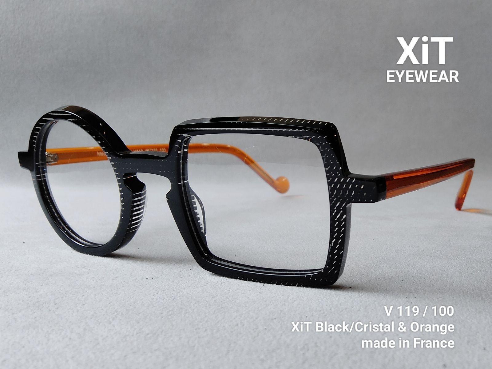 再入荷‼】丸四角メガネ XiT eyewear（エックスアイティ）「V 119 / 100 