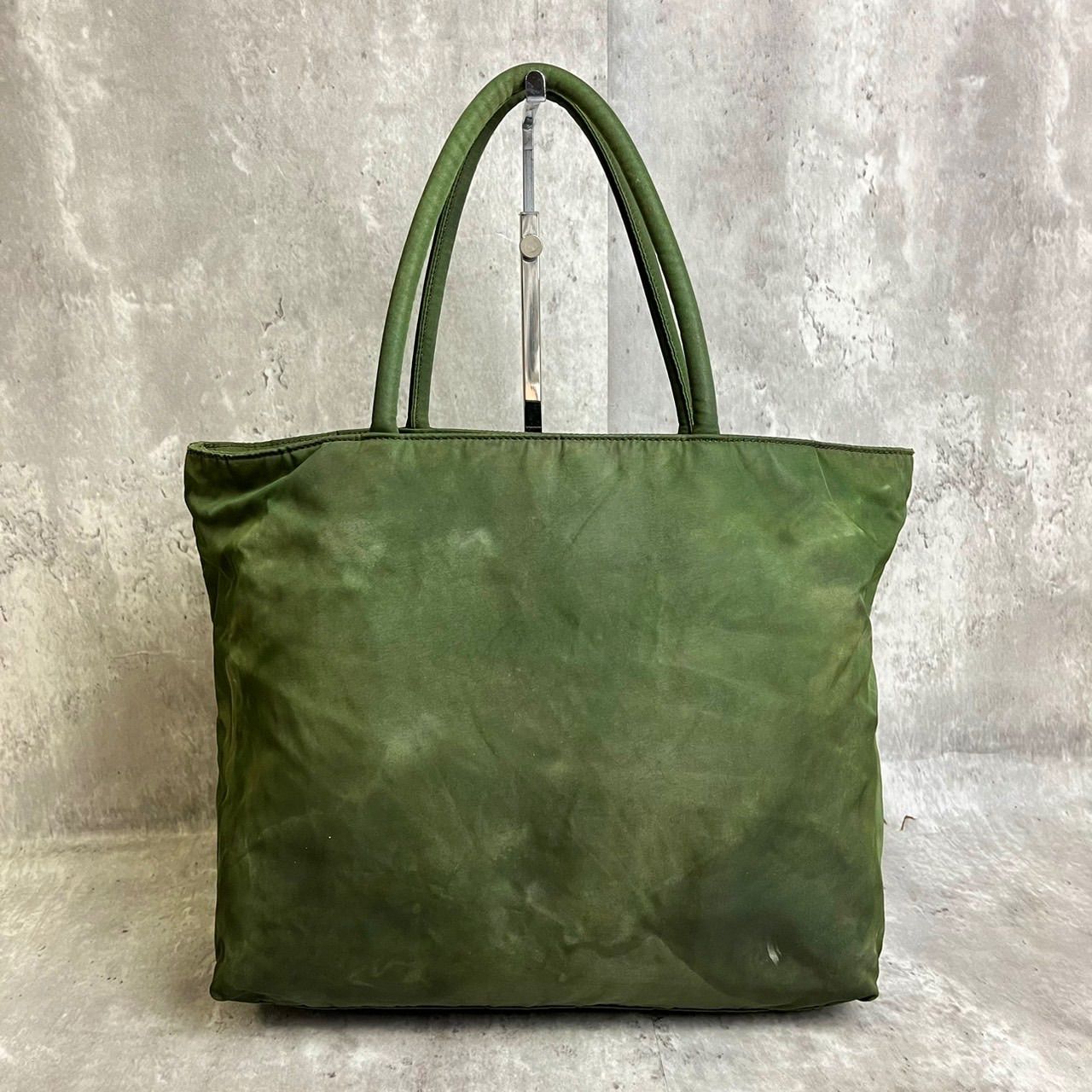 極美品✨】プラダ ナイロン トートバッグ ハンドバッグ ロゴ白タグ