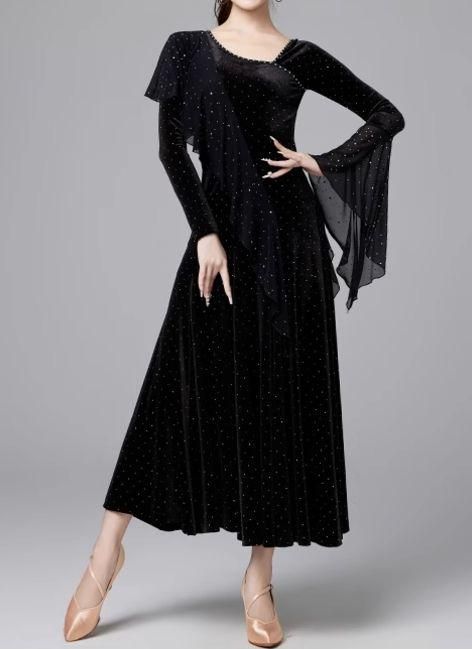 社交ダンスドレス スタンダードドレス デモ用 ルンバ　オーダーメイド セール スポーツ 社交ダンスドレス スタンダードドレス デモ用