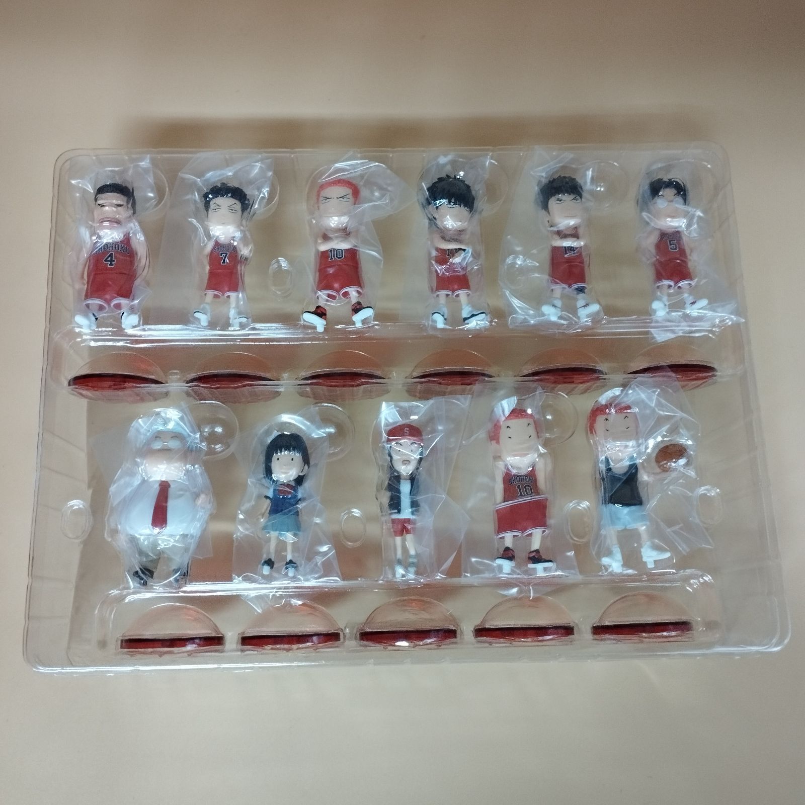 SLAM DUNK FIGURE COLLECTION 湘北SET ZX Studio SLAM DUNK Shohoku Resin Model Full Set Original In
