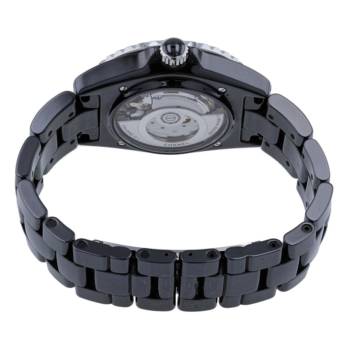 中古】 CHANEL （シャネル） J12 ｷｬﾘﾊﾞｰ12.1 12Pﾀﾞｲﾔ 時計 自動巻き  