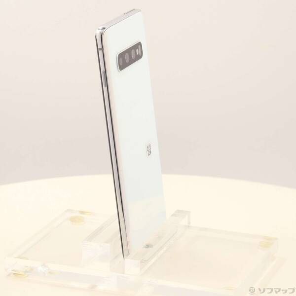 中古品〕 GALAXY S10 128GB プリズムホワイト SC-03L docomoロック解除