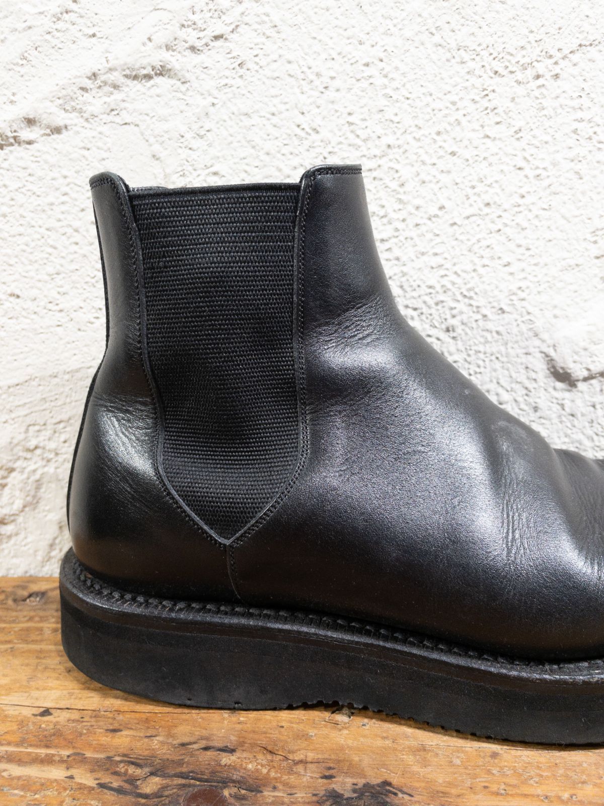 AURALEE/LEATHER SQUARE BOOTS MADE - WHYNOT - メルカリ