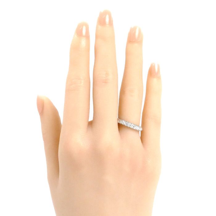 スタージュエリー　プラチナリング　12号 STAR JEWELRY スタージュエリー Pt950プラチナ ダイヤ リング