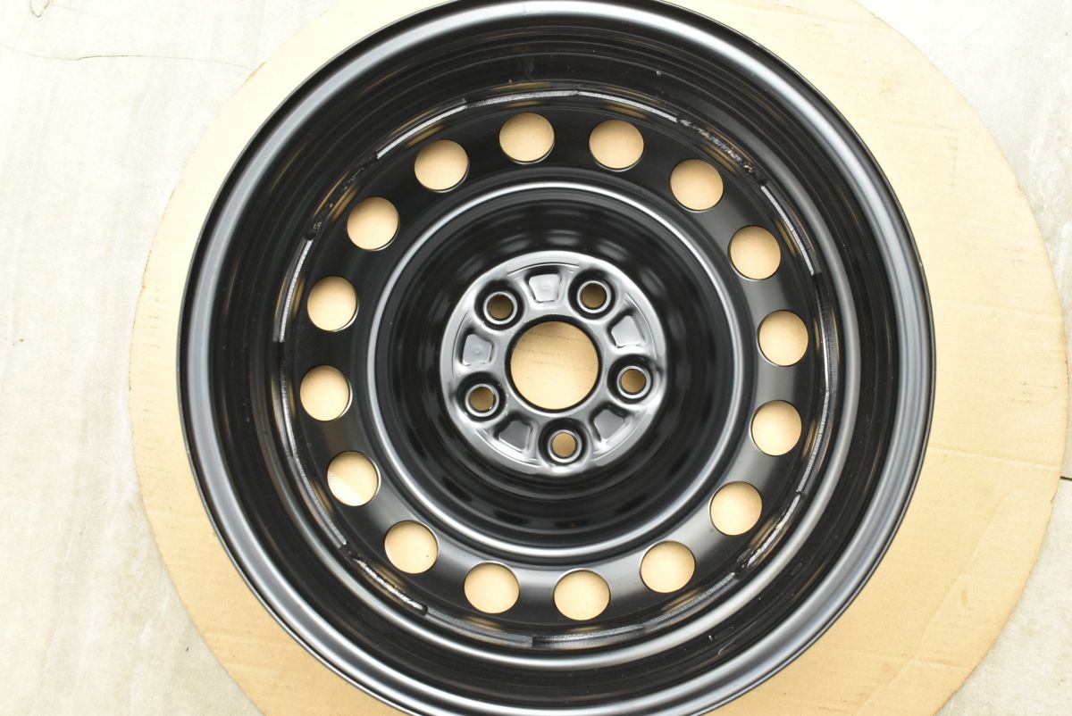 かっこいい 新車外し トヨタ 10系 シエンタ Z 純正 15in 5.5J 40 PCD100 4本セット プリウス カローラツーリング スポーツ 流用 スタッドレス用に