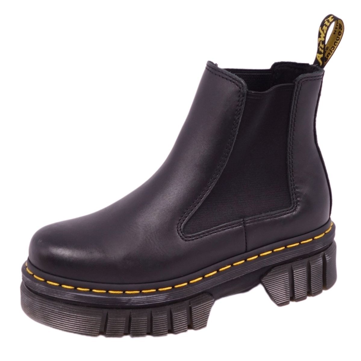 Dr.Martens ドクターマーチン 黒 ブラックレザーサイドゴアブーツ 39